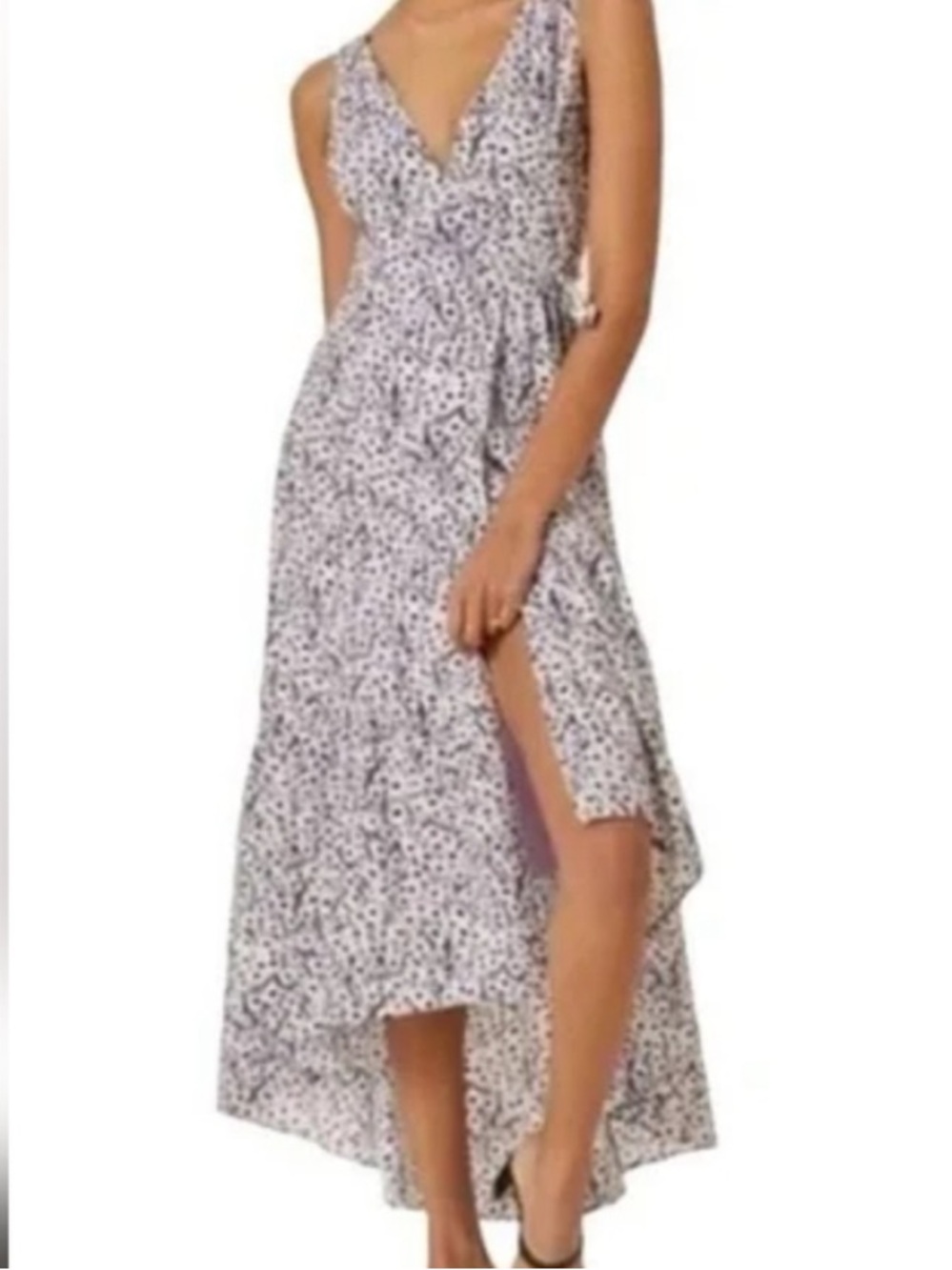 Hutch Floral Wrap Dress